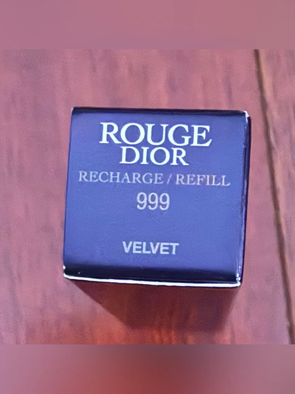 Dior Rouge Couture Colour Refill 999 Velvet